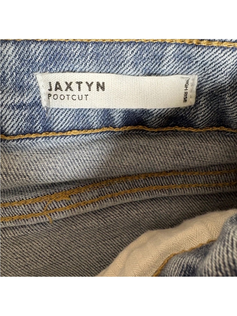 Dear John Womens Jaxton Boot Cut Mid Rise Raw Hem Split Side Seam Jeans 30 x 32 - Picture 8 of 11